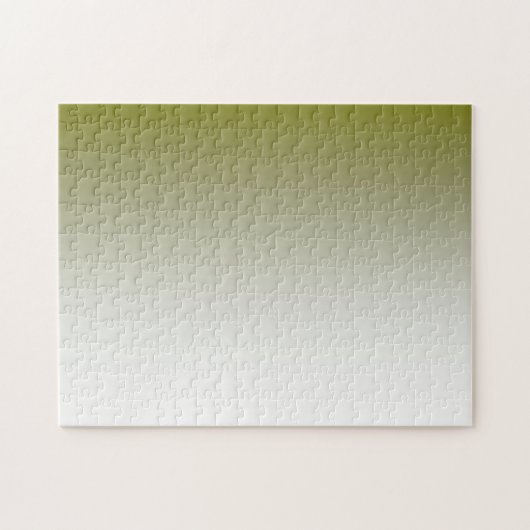 Puzzle Ombre blanc olive (Horizontal)