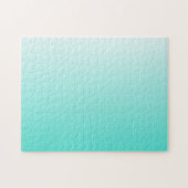 Puzzle Ombre blanche turquoise (Horizontal)