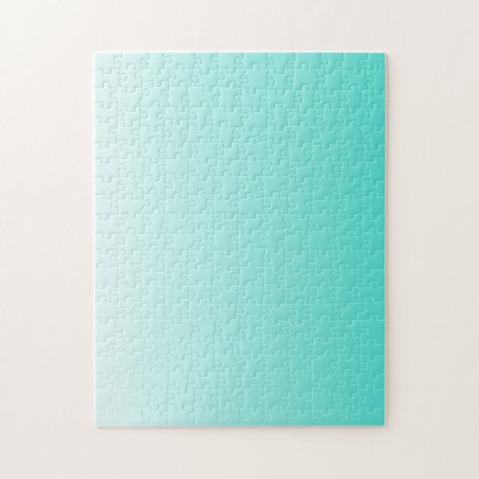 Puzzle Ombre blanche turquoise (Vertical)