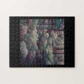 Puzzle Ombre bois vert et marron (Horizontal)
