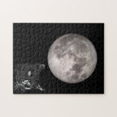 Puzzle Ombre de chat noir (Horizontal)