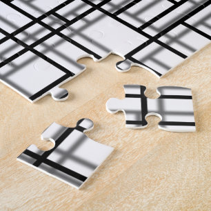 Puzzle Ombre de grille d'art moderne