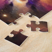 Puzzle Ombre mystérieuse dans les nuages nébuleux paysage (Côté)
