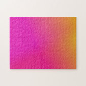 Puzzle Ombre rose orange jaune (Horizontal)