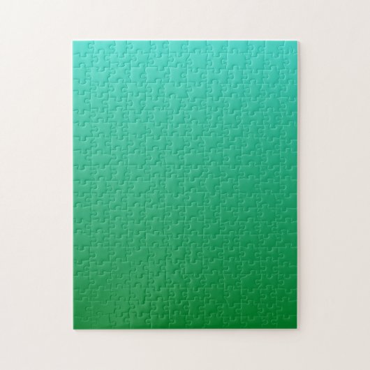 Puzzle Ombre verte turquoise (Vertical)