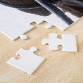 Puzzle On a regardé des chevaux dans la bouche. 3 chevaux (Côté)