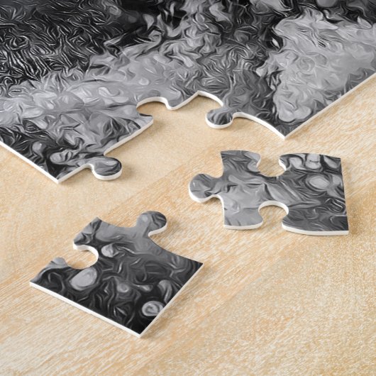 Puzzle On dirait un canard mais ce n'est pas Abstrait (Côté)