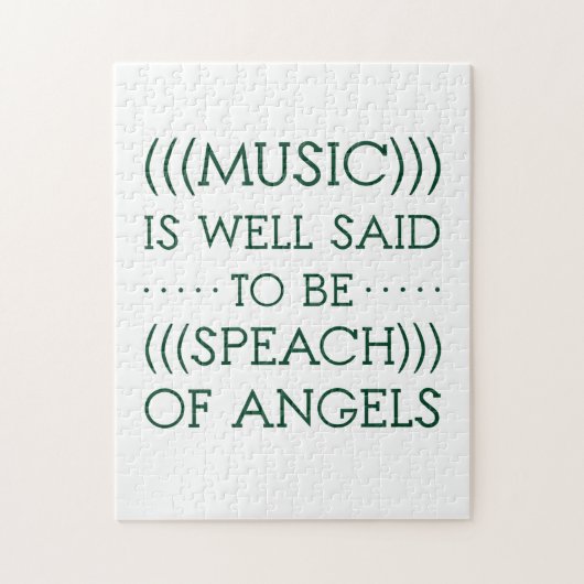 Puzzle On Dit Que La Musique Est D'Angles (Vertical)