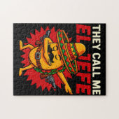 Puzzle On M'Appelle El Jefe Taco Funny Boss Cinco De Mayo (Horizontal)