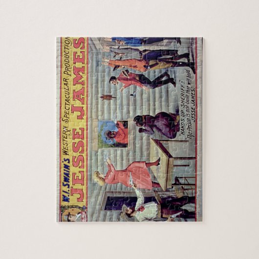 Puzzle 'On ne construit pas la prison qui tiendra Jesse (Vertical)