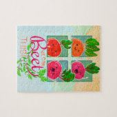 Puzzle On peut parier ça| Jeu de devis motivant (Horizontal)