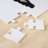 Puzzle On the Mound - Baseball Pitcher et drapeau américa (Côté)