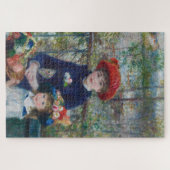 Puzzle On the Terrace, Impressionist Portrait, Renoir (Horizontal)