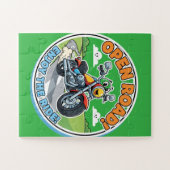 Puzzle Open Road! Enjoy The Ride! (Horizontal)
