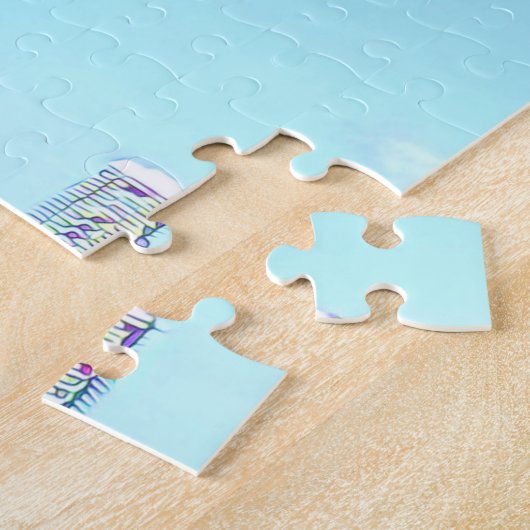 Puzzle Opera House Sydney Vue sur le port Jigsaw Puzzl (Côté)