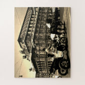 Puzzle Opéra vintage Autriche Vienne Fiaker Staatsoper (Vertical)