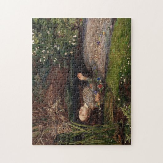 Puzzle Ophélie par John Everett Millais (Vertical)