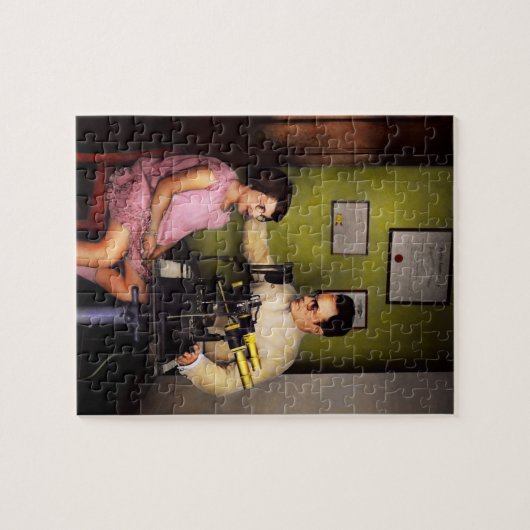 Puzzle Optométriste - l'examen de la vue 1929 (Horizontal)