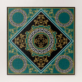 Puzzle Or baroque : Elégance noire (Horizontal)