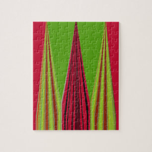 PUZZLE OR ROUGE VERT