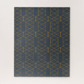 Puzzle Or, simple, moderne, cool, lignes tendance géométr (Vertical)