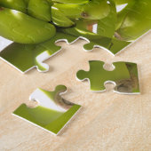 Puzzle Or vert : banane tropicale Twist Kaleidoscope (Côté)