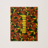 Puzzle or vert basketball filles garçons équipe couleurs (Vertical)