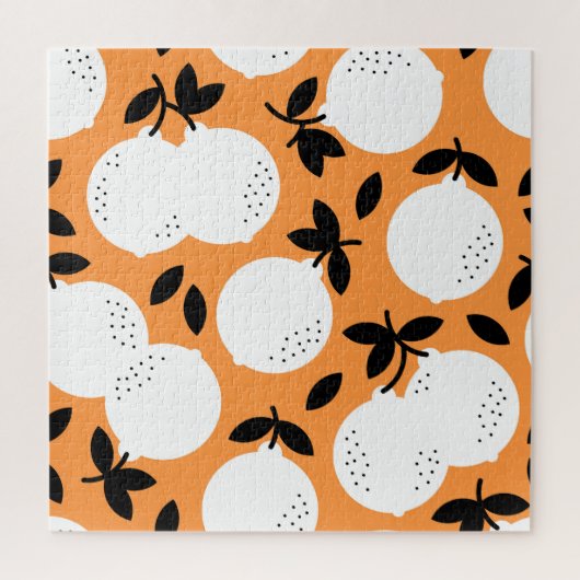Puzzle Orange Bliss : Motif de fruits exquis (Vertical)