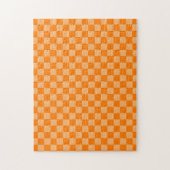 Puzzle Orange Combination Checkerboard par Shirley Taylor (Vertical)