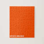 Puzzle Orange de l'espace<br><div class="desc">Montrez vos couleurs avec fierté !  Jamais rêvé de devenir un astronaute ? Alors ceci devrait vous inciter à vous sentir dans le contact avec votre rêve pour cette nuance d'orange internationale est la couleur des costumes d'astronaute.</div>