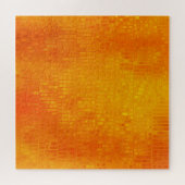 Puzzle Orange de mosaïque Abstraite : brillant (Horizontal)