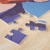 Puzzle orange donald trump (Côté)