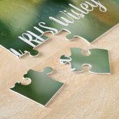 Puzzle Orange & Jaune Dahlia Fleurs de Jardin RHS Wisley (Côté)