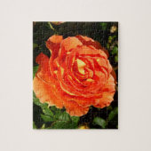 Puzzle Orange Rose I Plutôt Floral (Vertical)