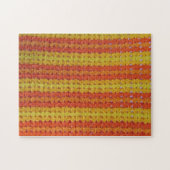 Puzzle - Orange Shells en Crochet (Horizontal)