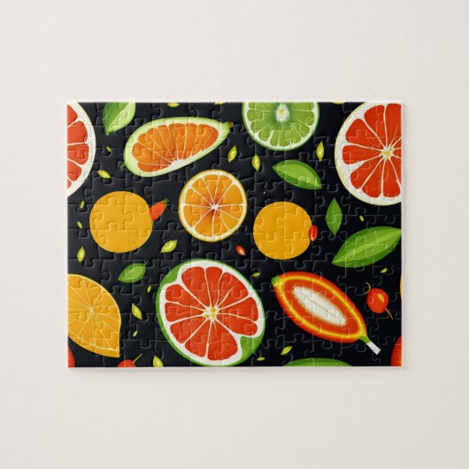 Puzzle Oranges et citrons (Horizontal)