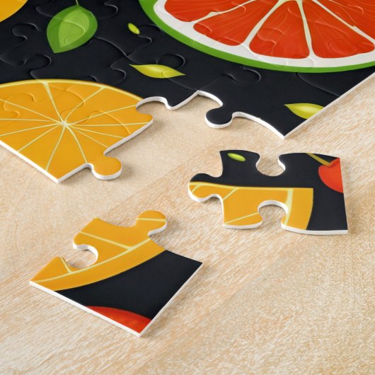 Puzzle Oranges et citrons (Côté)