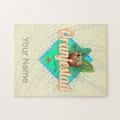 Puzzle Oranjestad Aruba Retro Souvenir des Caraïbes Vinta (Horizontal)