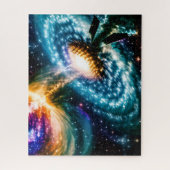 Puzzle Orbite brisée galactique Dimension paysage spatial (Vertical)