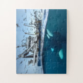 Puzzle Orca Killer Whale Commerce Bateau de pêche Océan (Vertical)