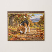 Puzzle Orchard Explorer Beagle d'automne (Horizontal)