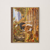 Puzzle Orchard Explorer Beagle d'automne (Vertical)