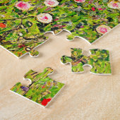 Puzzle Orchard Gustav Klimt avec Rose (Côté)