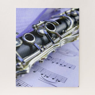 Puzzle Orchestre de musique Clarinet Sheet