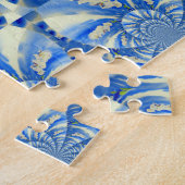 Puzzle Orchid Watercolor painting, Clouds Mandala (Côté)