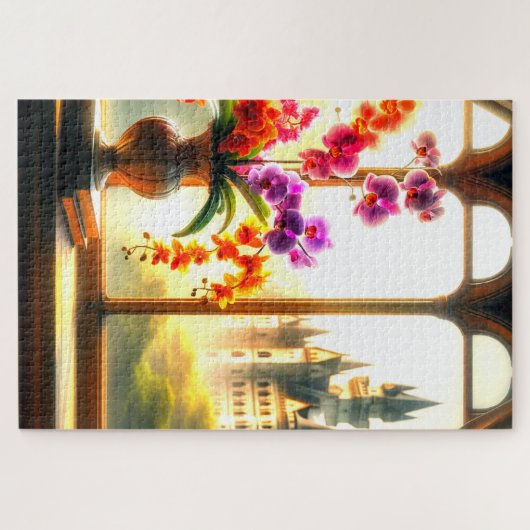 Puzzle Orchidée (Horizontal)