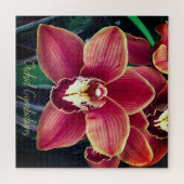 Puzzle Orchidée. Cymbidium (Horizontal)