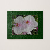 Puzzle Orchidée - fleur rose (Colossians 2 : 3) (Horizontal)
