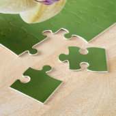 Puzzle Orchidée jaune et rose florale (Côté)