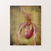 Puzzle Orchidée texturisée de Madame pantoufle (Vertical)